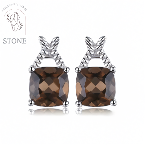 اقراط سموكي كوارتز