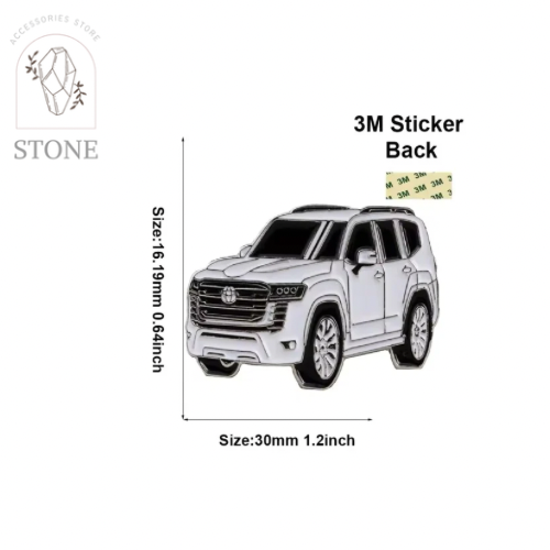 لاندكروزر - استيكر معدني 3M