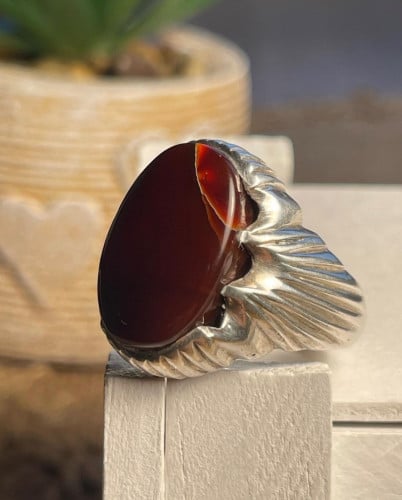 عقيق يماني كرزي مزعفر