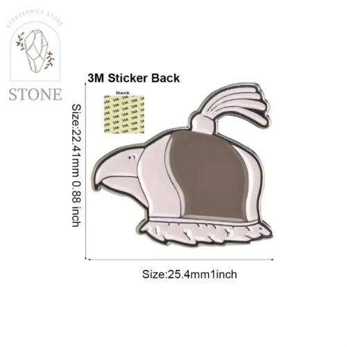 الصقر العربي - استيكر معدني 3M