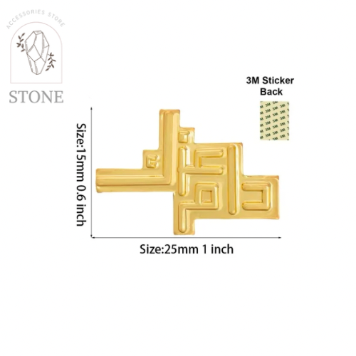 دام عزك - استيكر معدني 3M