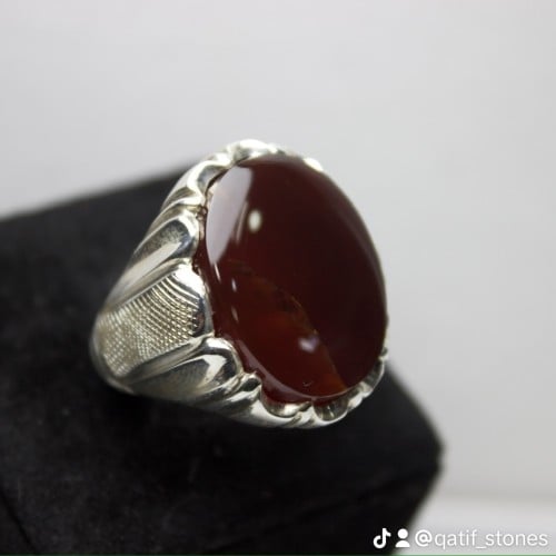 عقيق يماني كرزي مزعفر