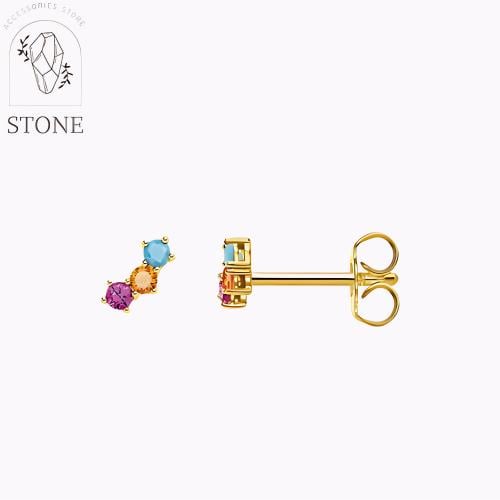 أقراط فسيفساء الألوان