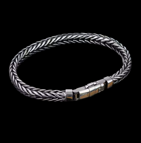 اسوار حبل القنب - فضة عيار 925