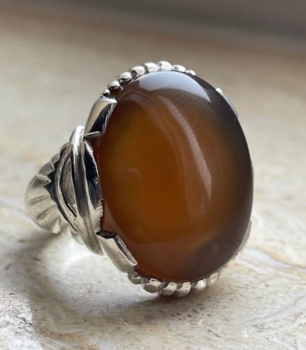 عقيق يماني زيتي