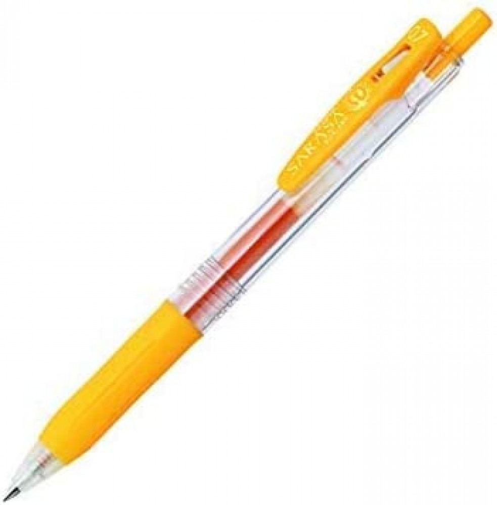 قلم اصفر زيبرا سارسا كليب 0.7ملم