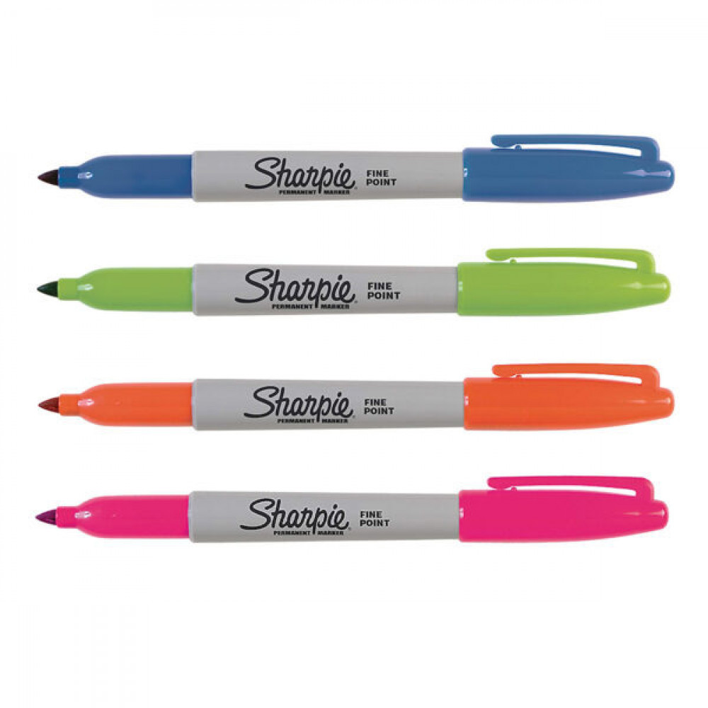 طقم أقلام ماركر فن 4 لون – SHARPIE