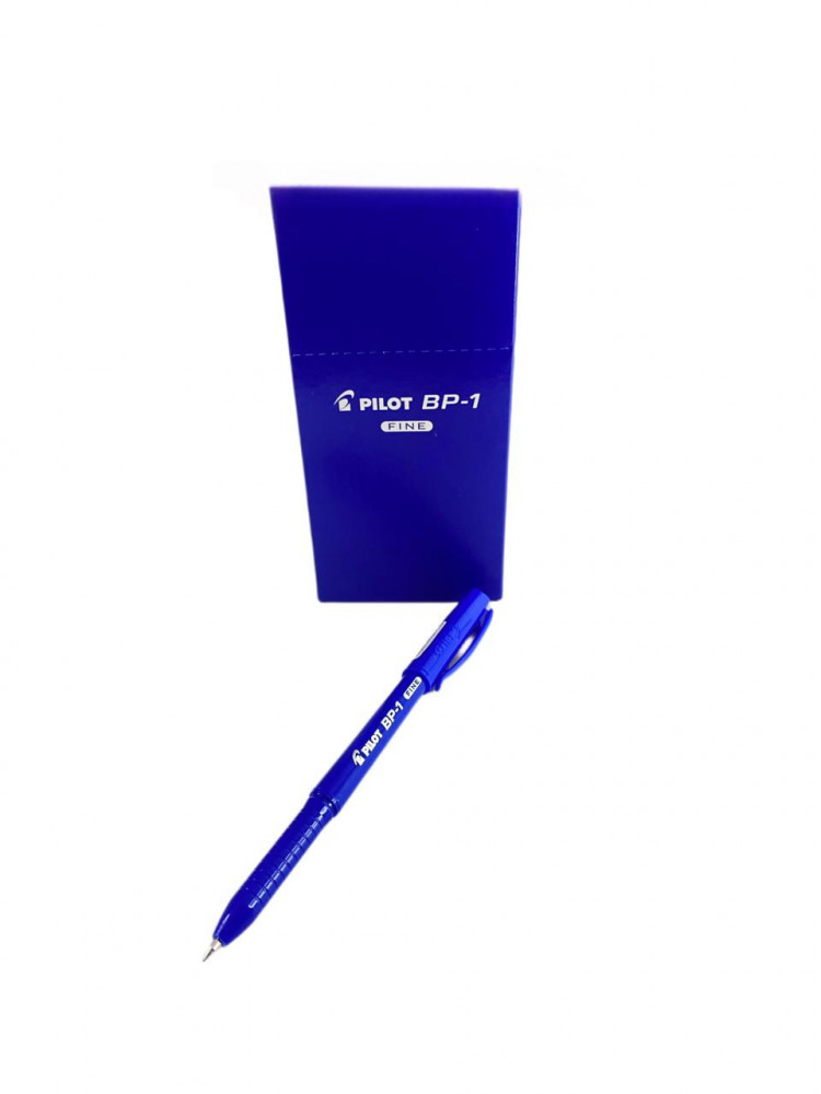 علبة أقلام حبر أزرق 0.7 pilot BP-1