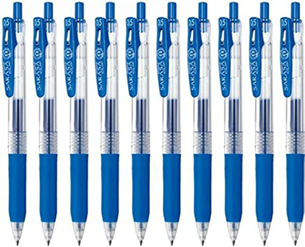قلم ازرق زيبرا سارسا كليب 0.5ملم