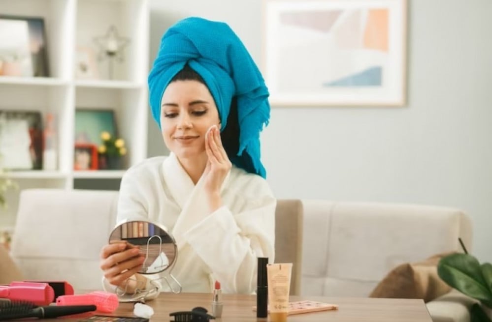 نصائح العناية بالبشرة في البيت