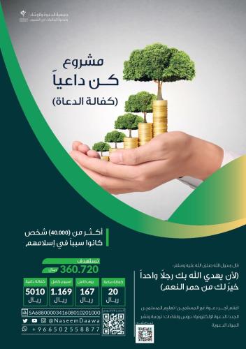 كفالة الدعاة (كن داعياً)