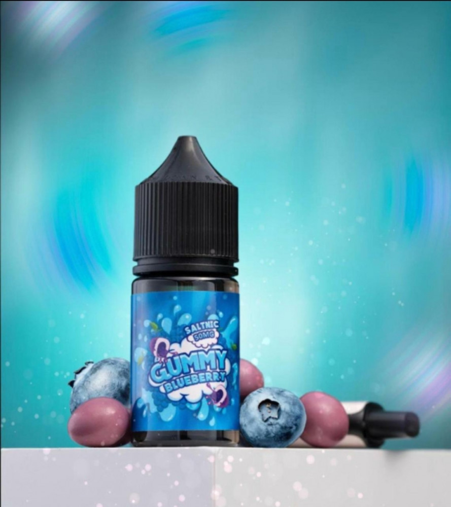 نكهة gummy blueberry saltnic