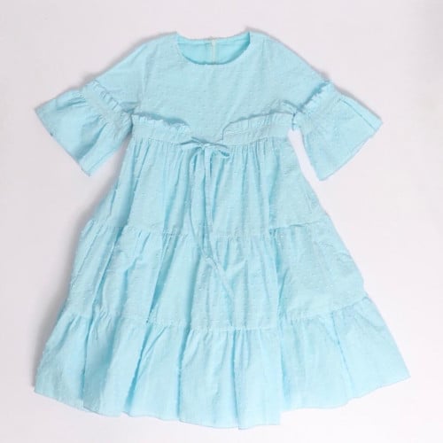 SKY COTTON DRESS
