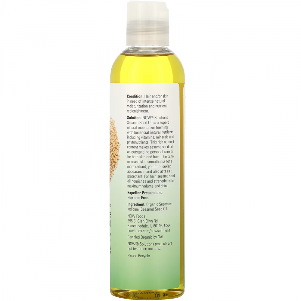 زيت ناو, زيت بذور السمسم, زيوت الجسم والتدليك, زيت عطري, زيوت للعناية