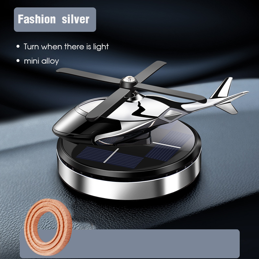 Silver helicopter 0