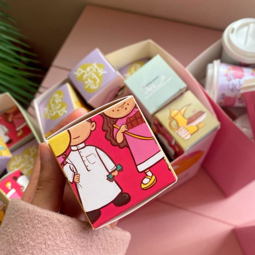 توزيعات بوكسات الشوكولاته