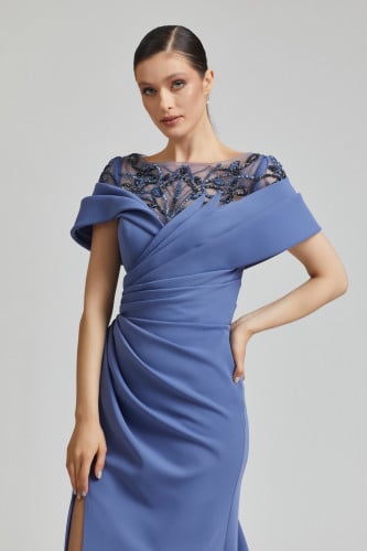 فستان ماريا | ازرق