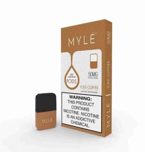 بودات مايلي الاصدار الرابع قهوة مثلجة - MYLE PODS ICED COFFEE M4