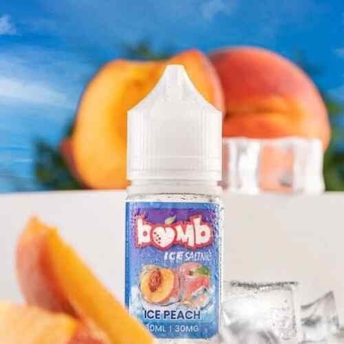 نكهة بومب خوخ ايس سولت - BOMB ICE PEACH Ice SALT