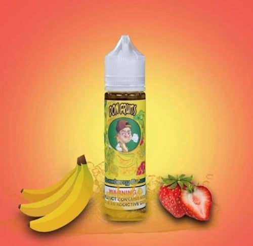 نكهة موز فراولة - don fruits strawberry banana  - 60ML