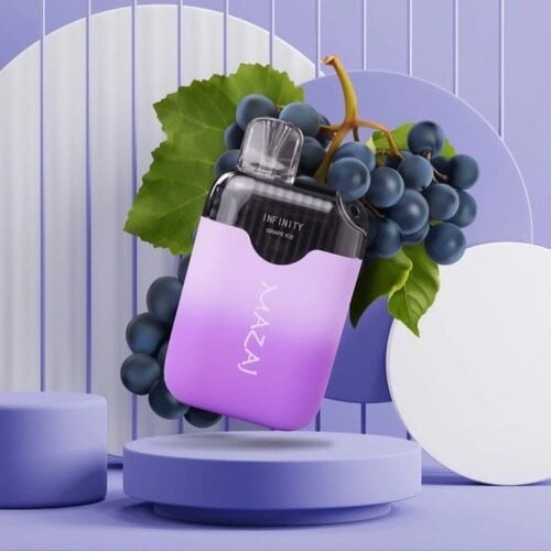 سحبة سي في انفينيتي 4500 موشه عنب ايس C V GRAPE ICE 4500 PUFFS