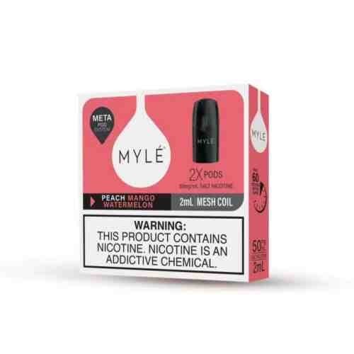 بودات مايلي ميتا الاصدار الخامس خوخ مانجو بطيخ MYLE META POD Peach Man