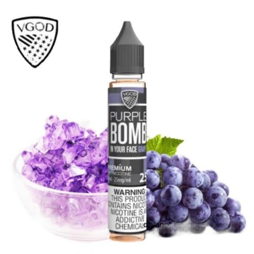 نكهة فيقود بربل بومب سولت نيكوتين VGOD PURPLE BOMB Salt