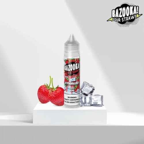 نكهة بازوكا ايس فراولة BAZOOKA STRAWBERRY Ice