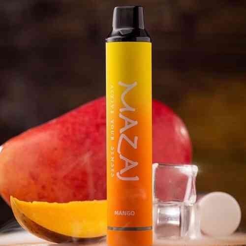 سحبة مزاج ديمون 5000 موشة مانجو  MAZAJ Diamond Mango 5000PUFFS