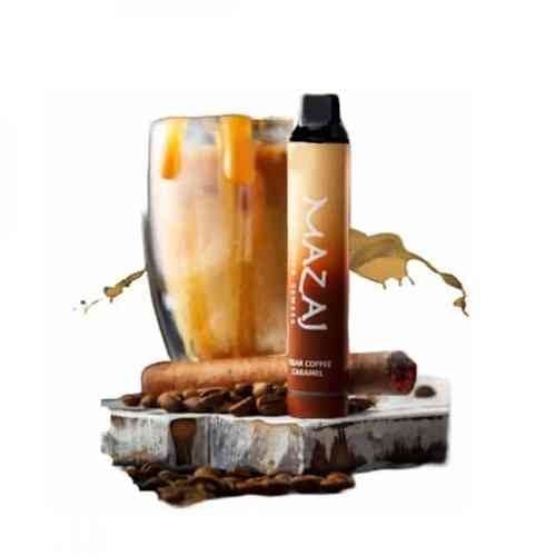 سحبة مزاج تيتان 3000 موشة نكهة سيجار كوفي كراميل MAZAJ TITAN CigarCoffee Caramel 3000 PUFFS