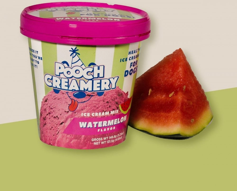 Watermelon ice cream for hot sale dogs