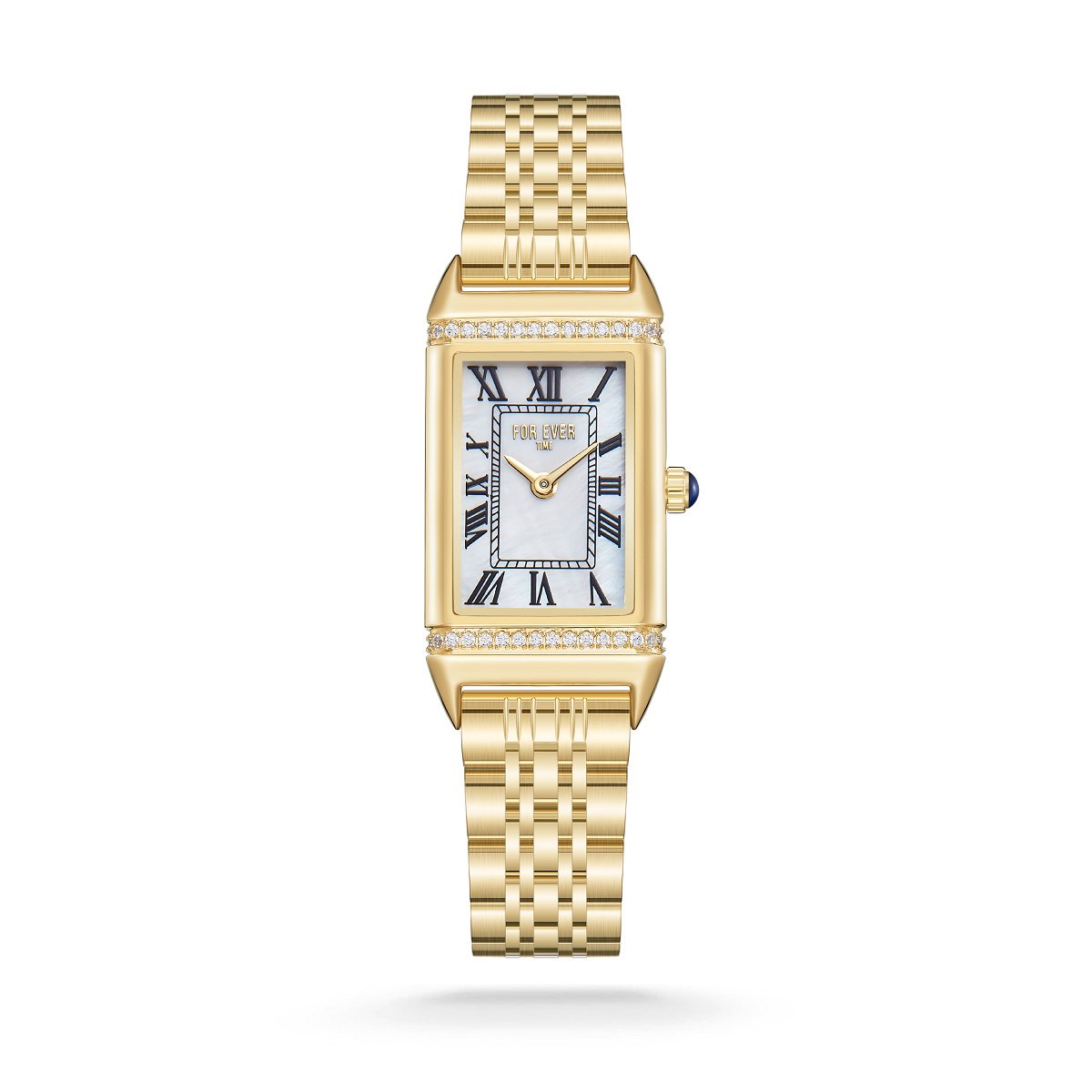 ساعة نسائية ماركة  فور ايفر FE1006 ذهبي