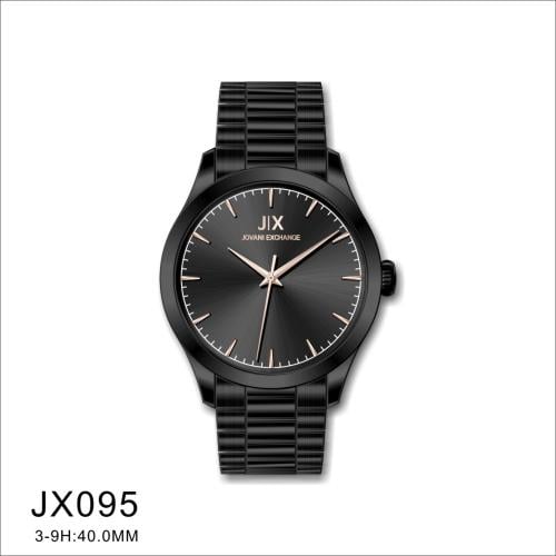ساعة ماركة جوفاني رجالي JX095 اسود كامل