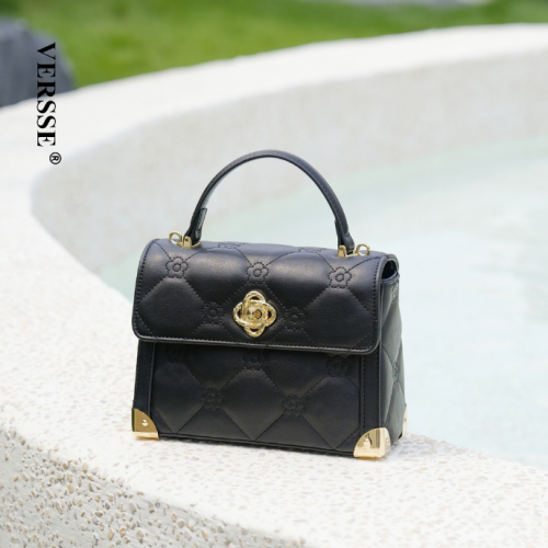 شنطة نسائية مميزة ماركة VERSSE VE003 لون BLACK