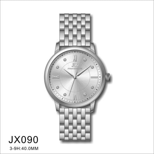 ساعة ماركة جوفاني رجالي JX090-1 فضي