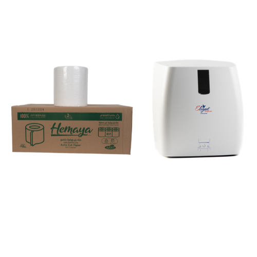 موزع مناديل اوتوكت أوربي مع كرتون مناديل