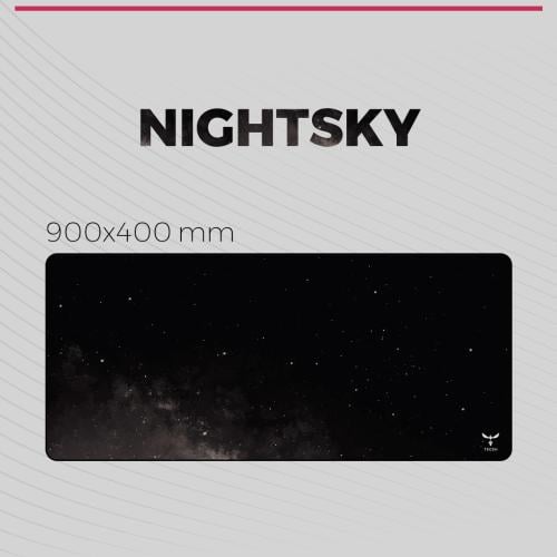 Tecsh Mouse Pad - Night sky 2XL