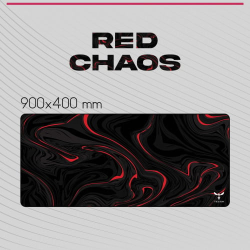 Tecsh Mouse Pad - Red Chaos 2XL