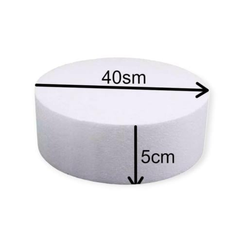 فلين  ابيض مضغوط دئري 40سم* 5 سم