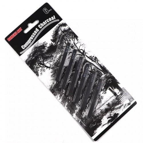 اصابع فحم مضغوطه جرافيتي 6 مقاسات