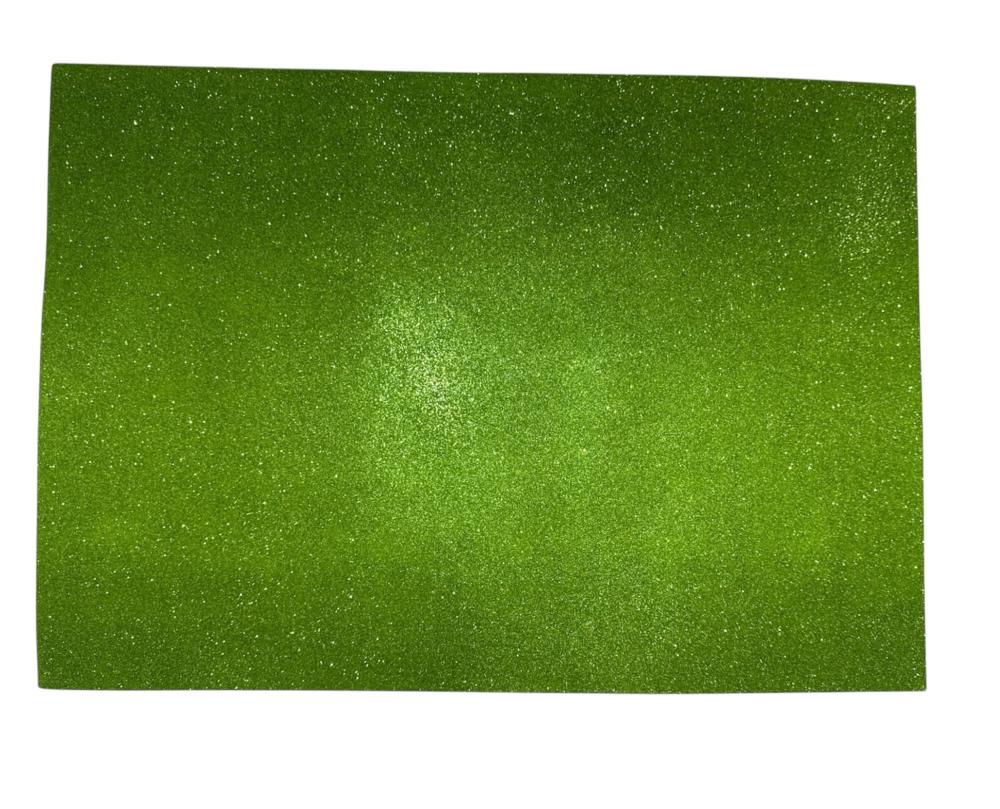 فلين سومو لماع 50*70ربطة 10حبة اخضر فاتح تفاحي