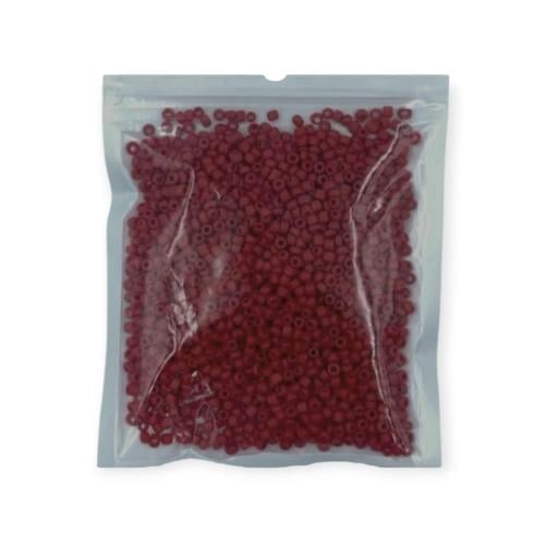 خرز ملون 8ملي عنابي