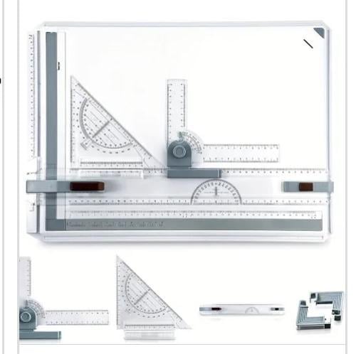 طاولة رسم هندسي مقاس  BOOKEY-A3