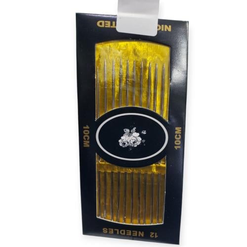 ابرة خياطة 10 سم كرت 12حبة