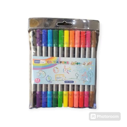 الوان جهتين من لينو 12 لون