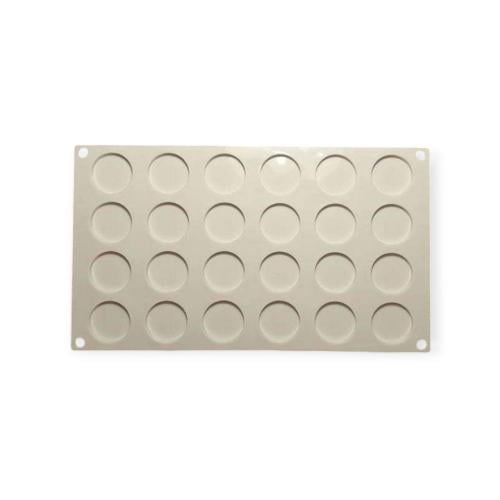 قالب سلكون  24 دئره 296مل*171مل دئره34مل سماكه الدئره7 ملي