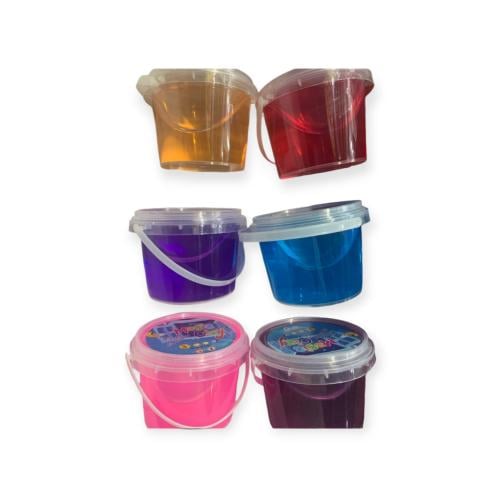 اسلايم ملون علبه  6 لون