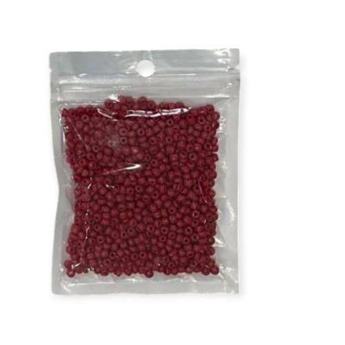 خرز ملون ملون 6 ملي  وسط