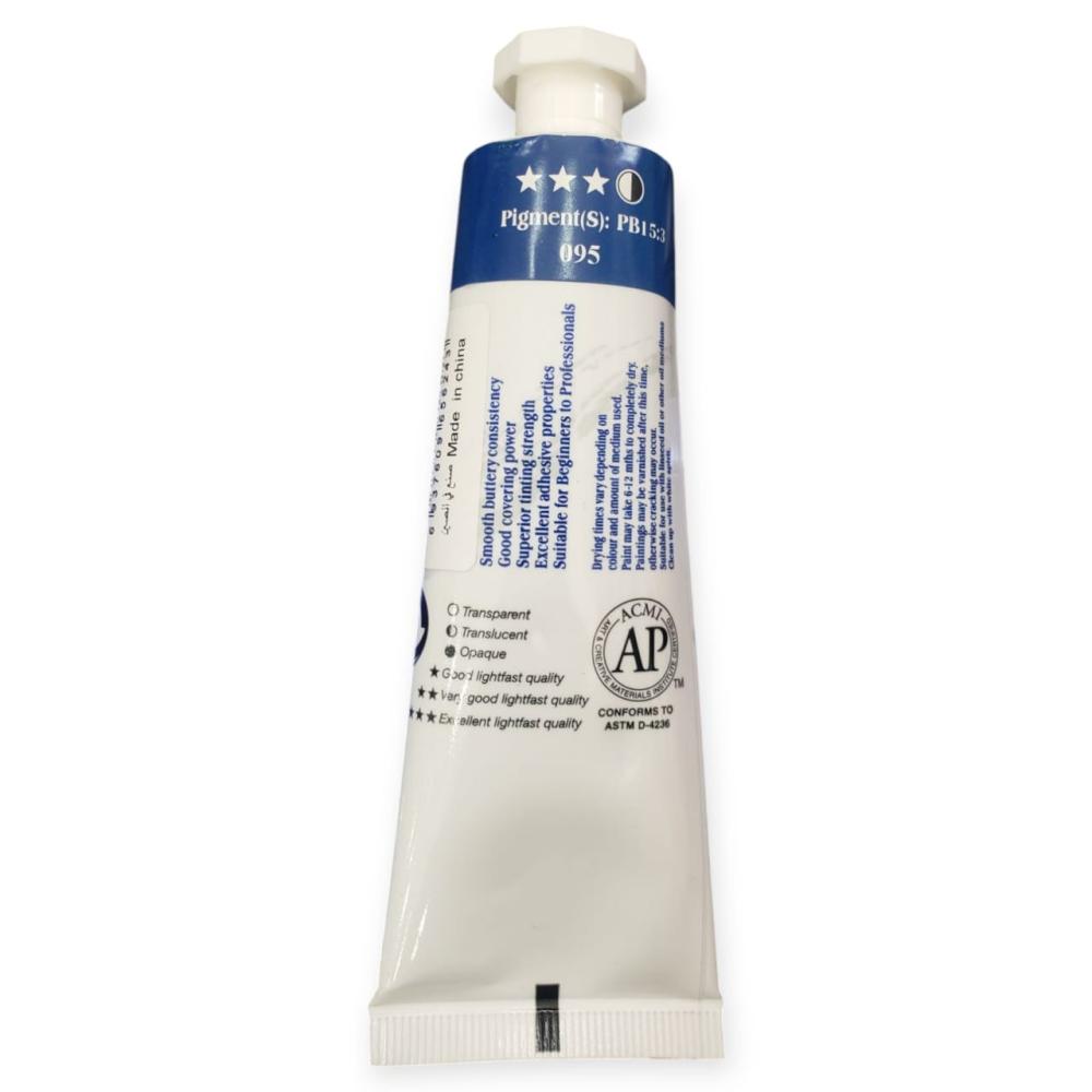 الوان زيتية 60 مل pigment(s):pb15:3