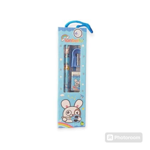 مجموعة 2 اقلام مع براية مع ممحاه